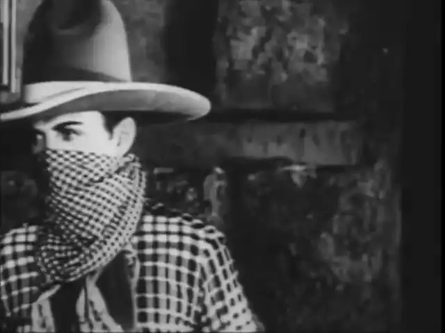 The Apache Kid's Escape scene