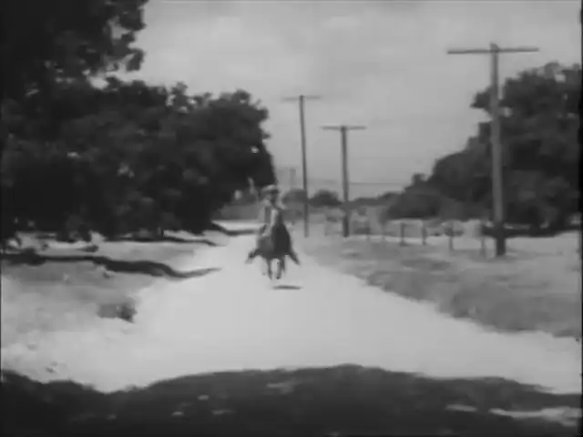 The Apache Kid's Escape scene