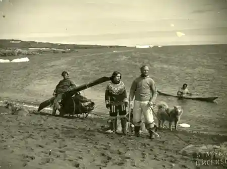 Eskimo scene