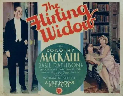 The Flirting Widow scene