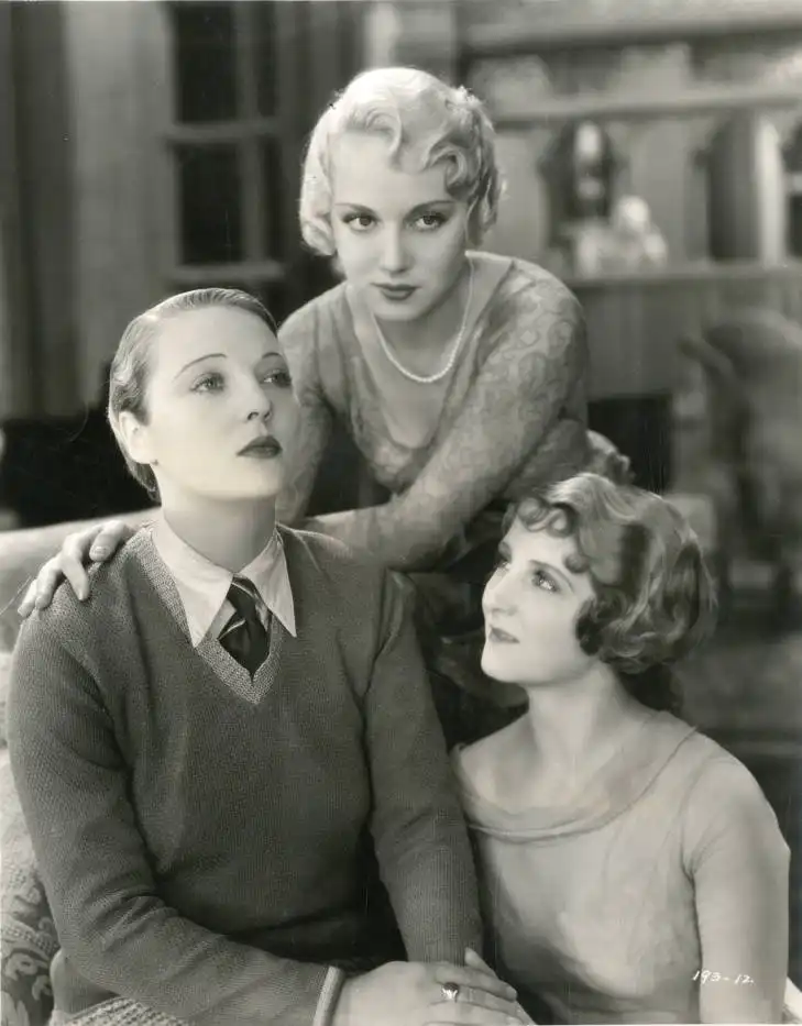 The Flirting Widow scene