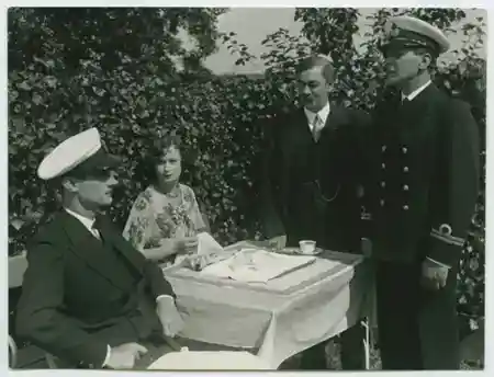 Flottans lilla fästmö scene