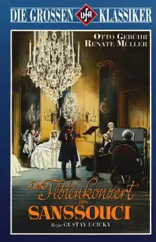 The Flute Concert of Sans-Souci scene