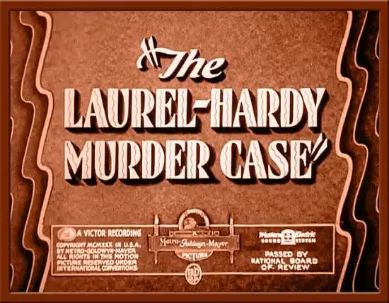 The Laurel-Hardy Murder Case photo