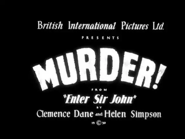 Murder! photo