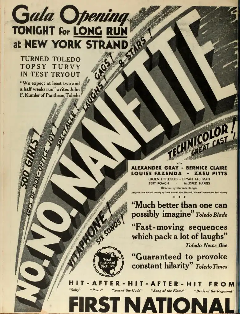 No, No, Nanette