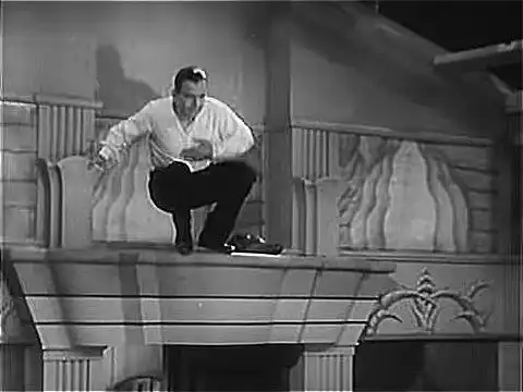 Reaching for the Moon scene