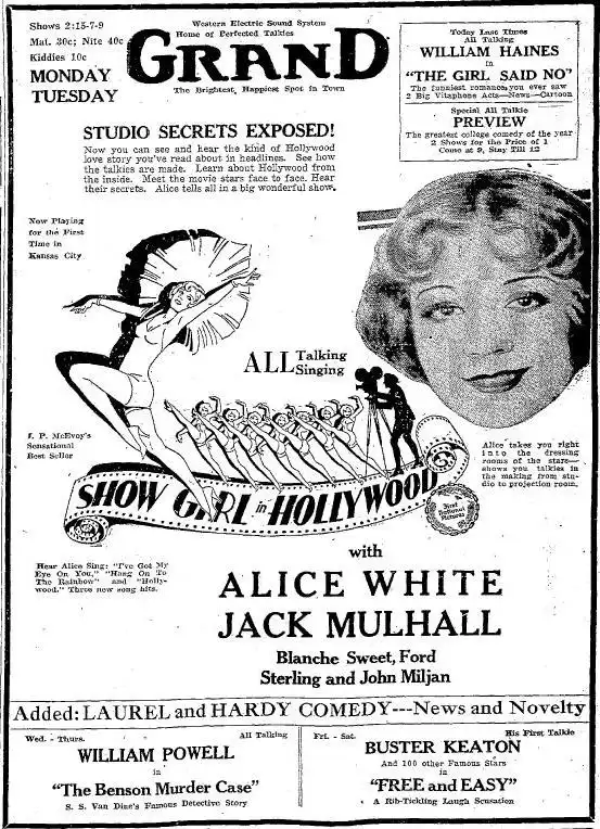 Show Girl in Hollywood photo