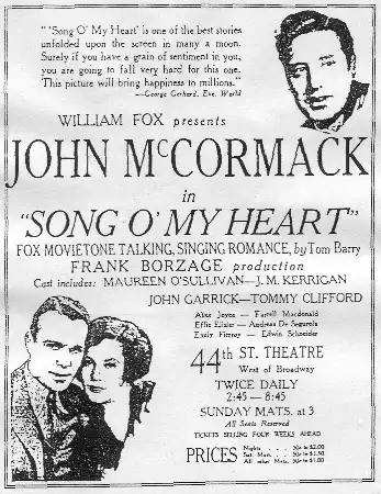 Song o' My Heart photo