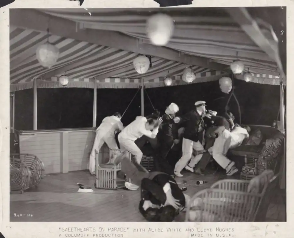 Sweethearts on Parade scene