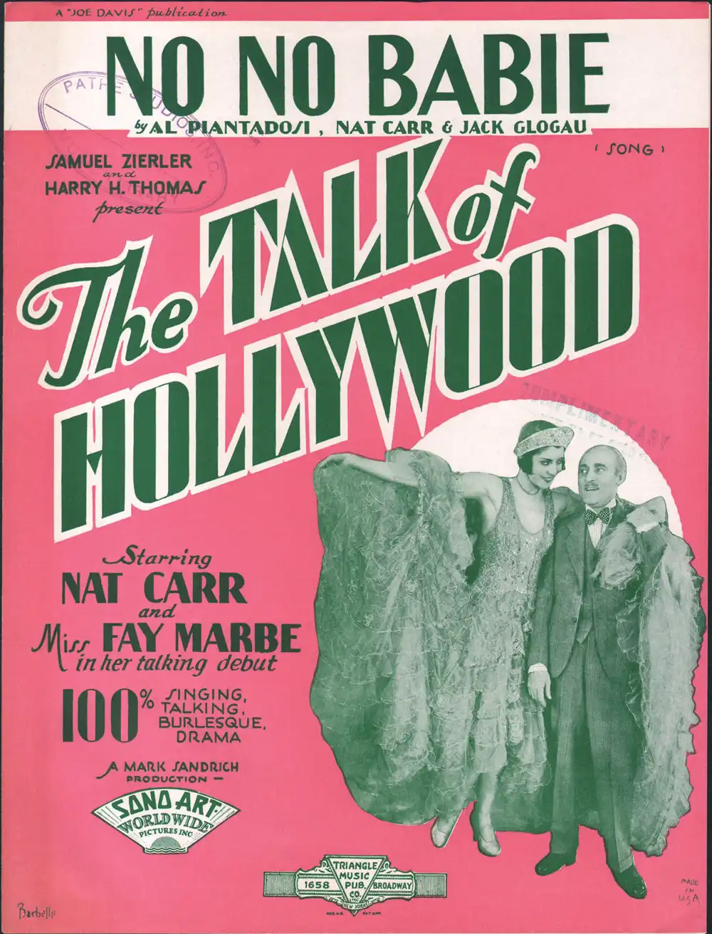The Talk of Hollywood