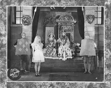 Alice in Wonderland scene