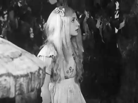 Alice in Wonderland scene
