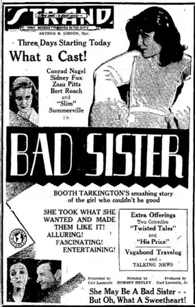Bad Sister scene