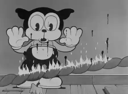 Bimbo's Initiation scene
