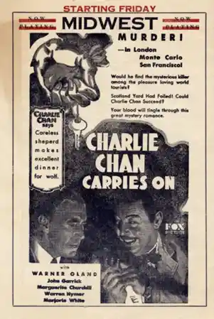 Charlie Chan Carries On scene