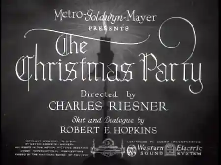 The Christmas Party scene
