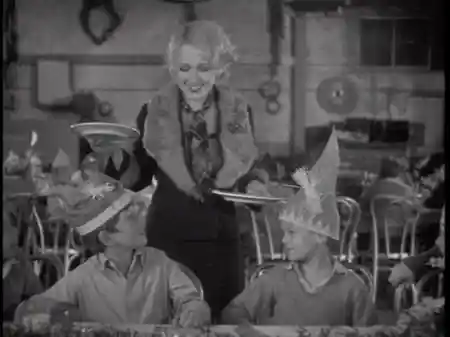 The Christmas Party scene