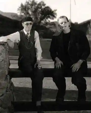 Frankenstein scene