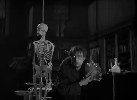 Frankenstein scene