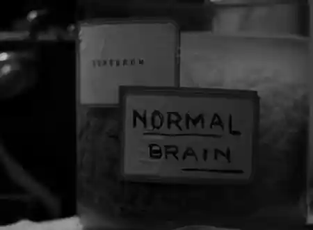 Frankenstein scene