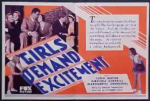 Girls Demand Excitement scene