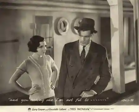 His Woman scene