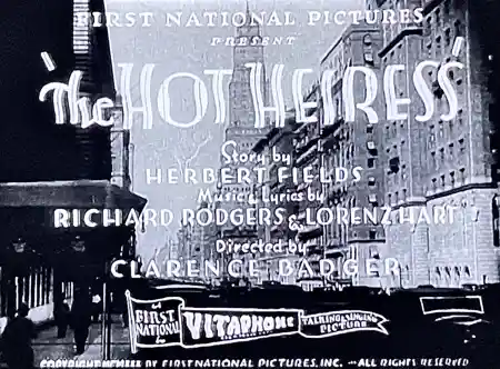 The Hot Heiress scene