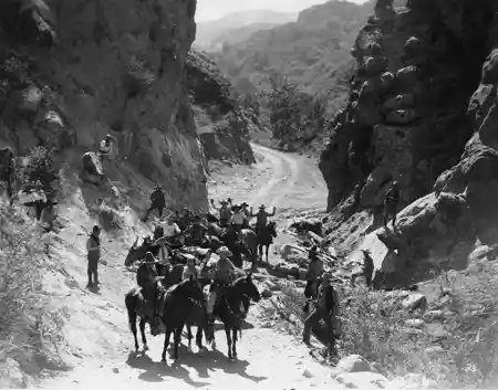 The Hurricane Horseman scene