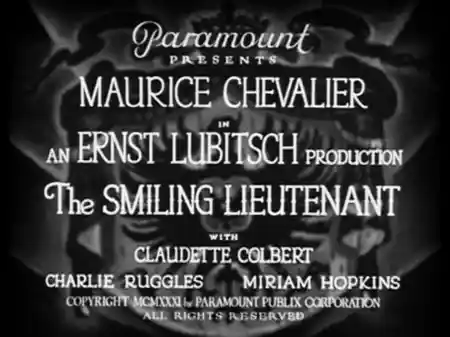 The Smiling Lieutenant photo
