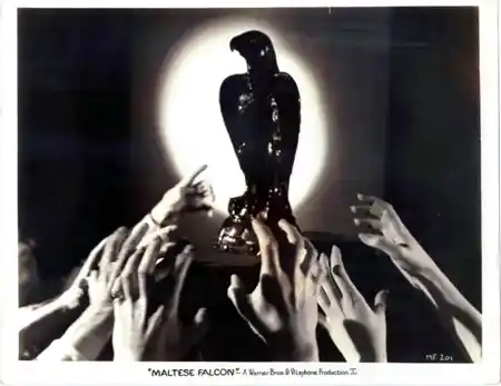 The Maltese Falcon scene