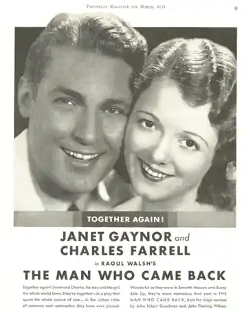 The Man Who Came Back photo