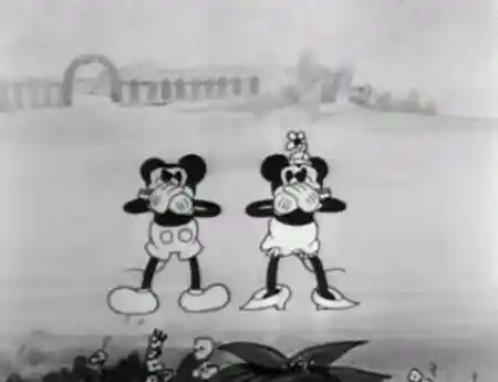 Mickey Cuts Up photo
