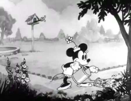 Mickey Cuts Up photo