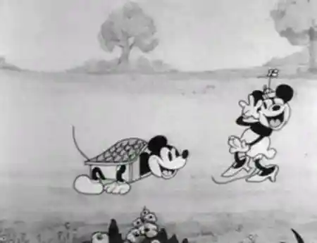 Mickey Cuts Up photo