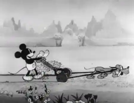Mickey Cuts Up photo