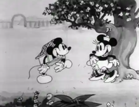 Mickey Cuts Up