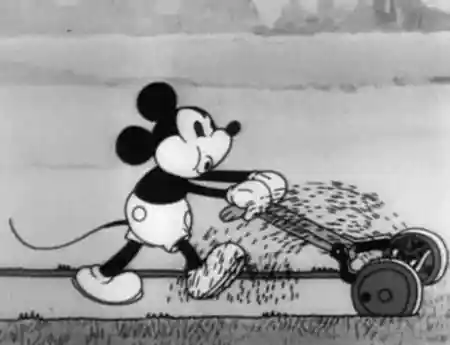 Mickey Cuts Up