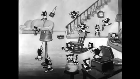Mickey's Orphans scene