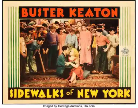 Sidewalks of New York scene