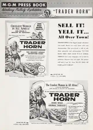 Trader Horn photo