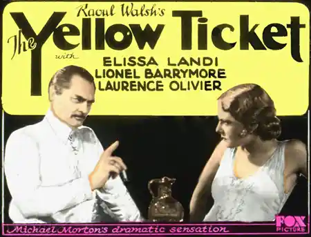 The Yellow Ticket scene