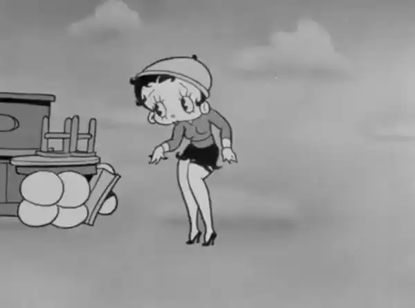 Betty Boop's Ups and Downs scene