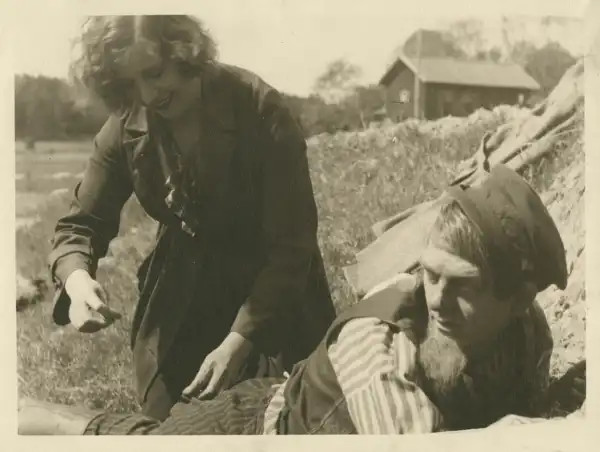 Bröderna Östermans huskors scene