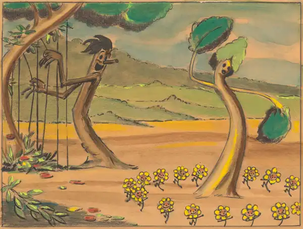 Flowers and Trees