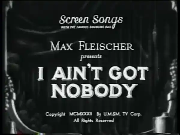 I Ain't Got Nobody scene