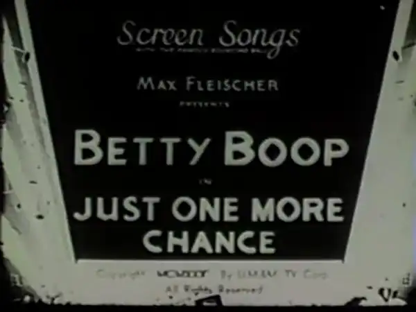 Just One More Chance scene