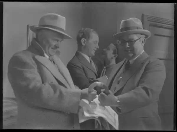 Lyckans gullgossar scene