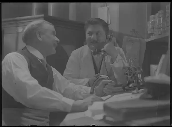 Lyckans gullgossar scene