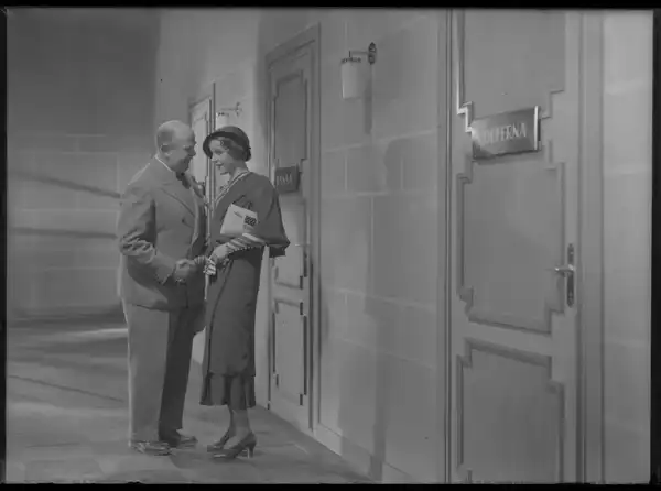 Lyckans gullgossar scene